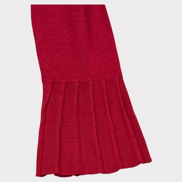 Poetry Red Linen-Modal Cardigan – SZ UK 18 / EUR 46 - Picture 4 of 5